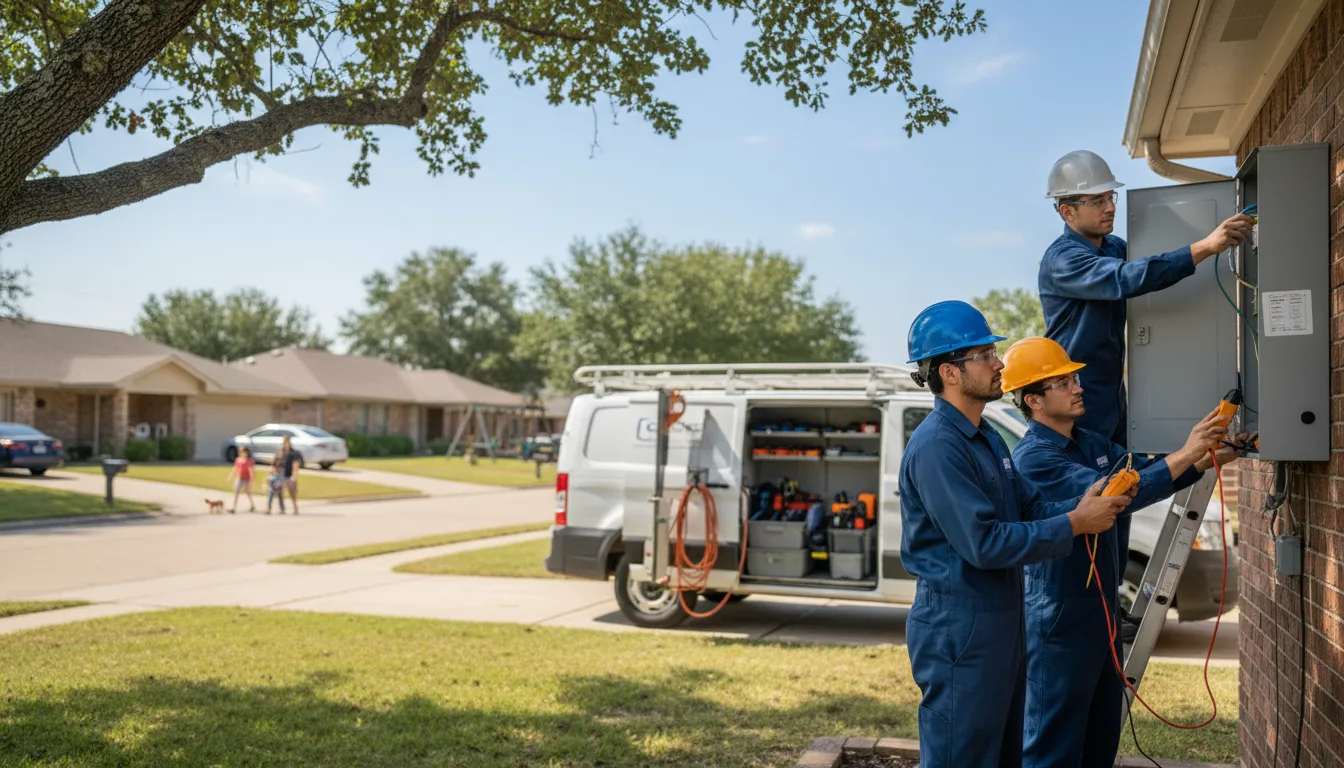 Certified electrician providing emergency electrical services in Pleasureville, KY